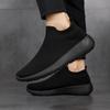 Gray Sneakers Socks for Men Women Casual Shoes Fashion Breathable Walking Mesh Flat Men 2025 Vulcanized Shoes Men Footwear