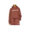 Fear of God Essentials Heavy Fleece Vintage Shrunken Hoodie Crimson Men Tops Red 192BT246216F