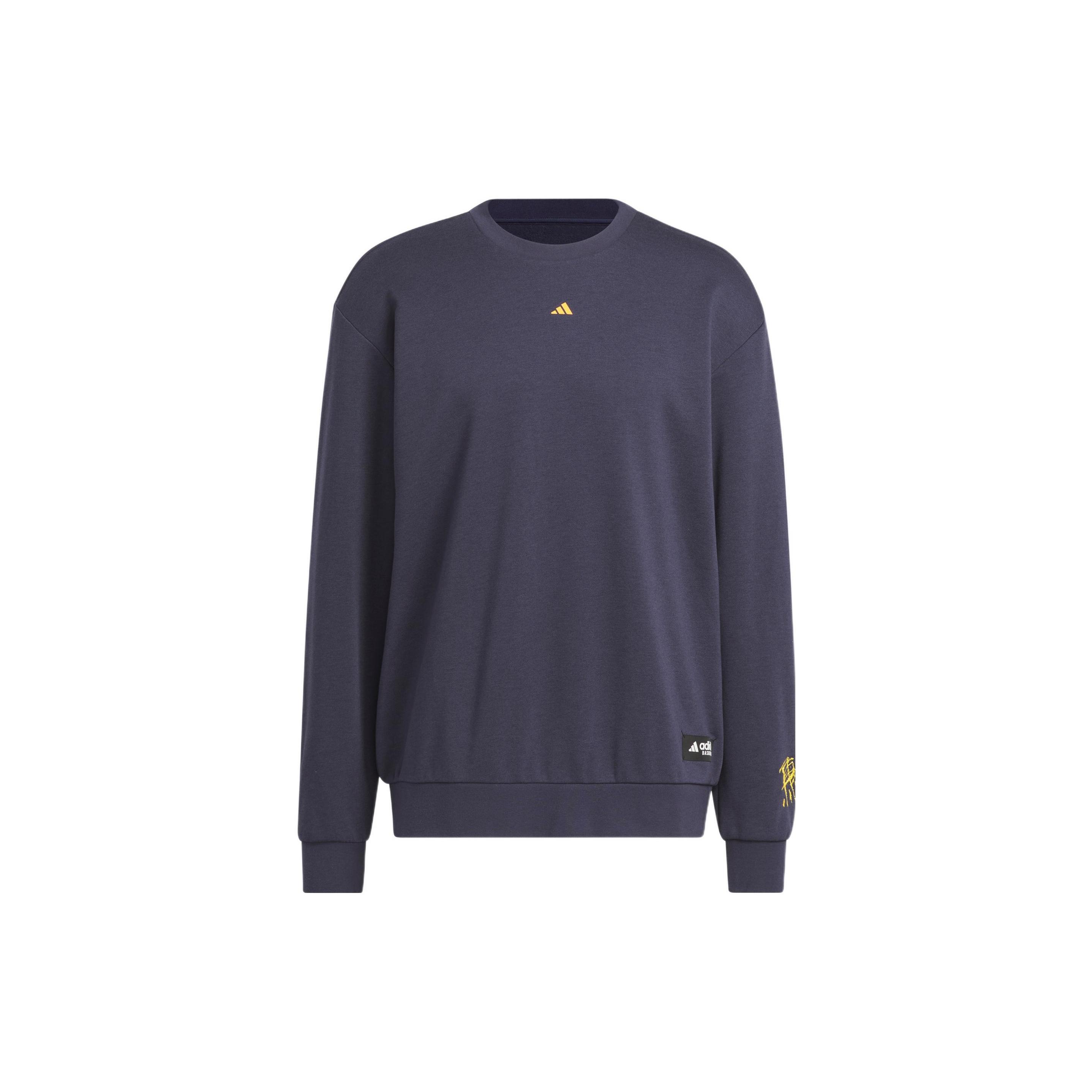 adidas Basketball Sweatshirt Navy Men s IL2397 XXL