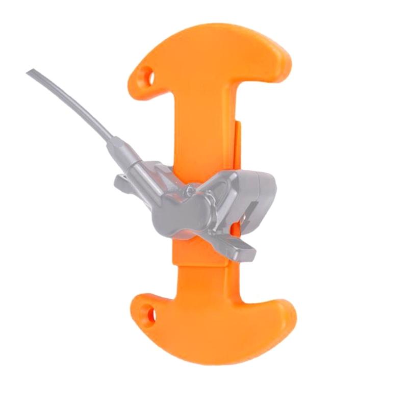 Bike Brake Service Tool, 2 Piece Plastic Service Aid for Disc Pad Change and Road or Mountain Bike Workshop Care
