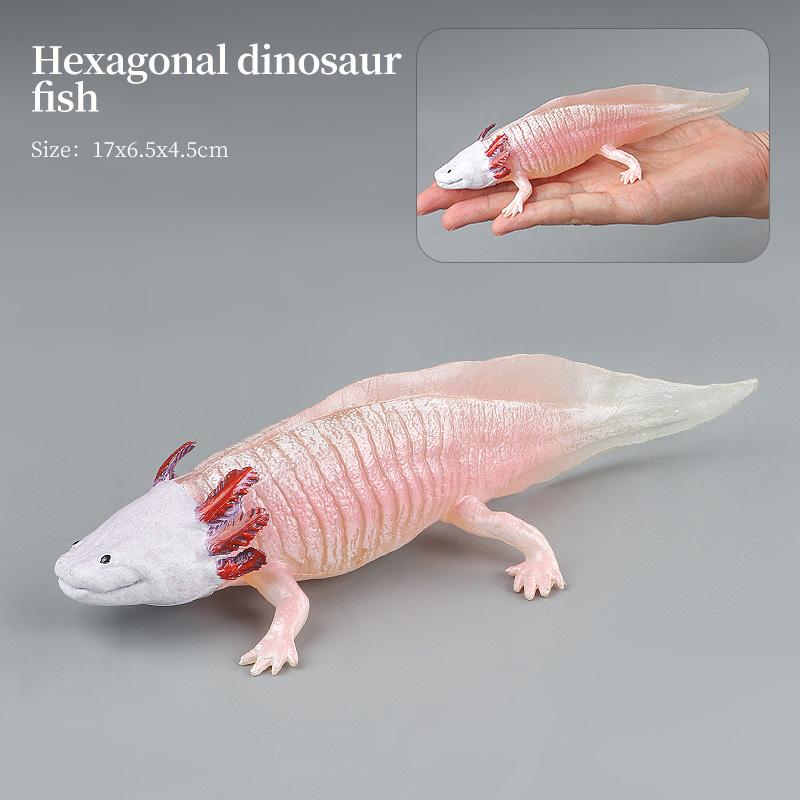 Set di Action Figure Modello Animali Marini - Pesci Oceanici Tonno Pesce Vela Persico Cernia Salmone PVC Giocattolo Educativo per Bambini
