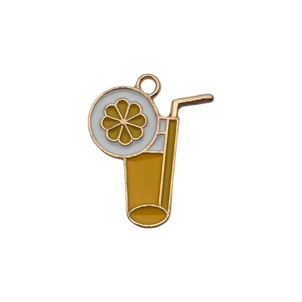 Cute Cartoon Alloy Drip Oil Jewelry Pendants for DIY Phone Chains and Necklaces
