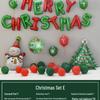 Christmas Letter Balloons for Storefronts, Kindergartens, Parties & Event Decorations