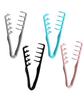 4PCS Hair Comb For Men, Curly Hair Brush, Styling Tool For High Crown Volumizing, Set In Blue Grey Pink Black Colors, Texture Comb For Dynamic La