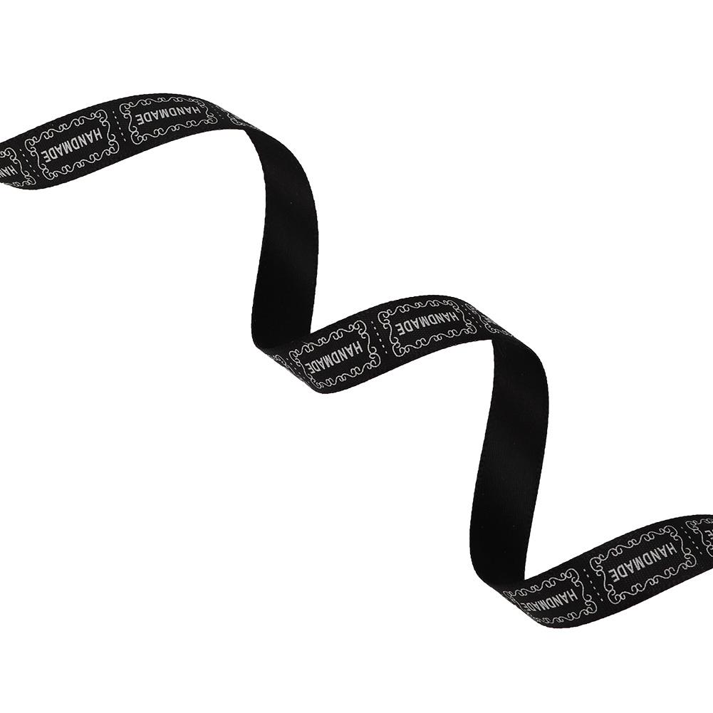 1PCS 10 Yards 1.3cm English Words Printed Ribbon Wrap Belt for Party (beige)