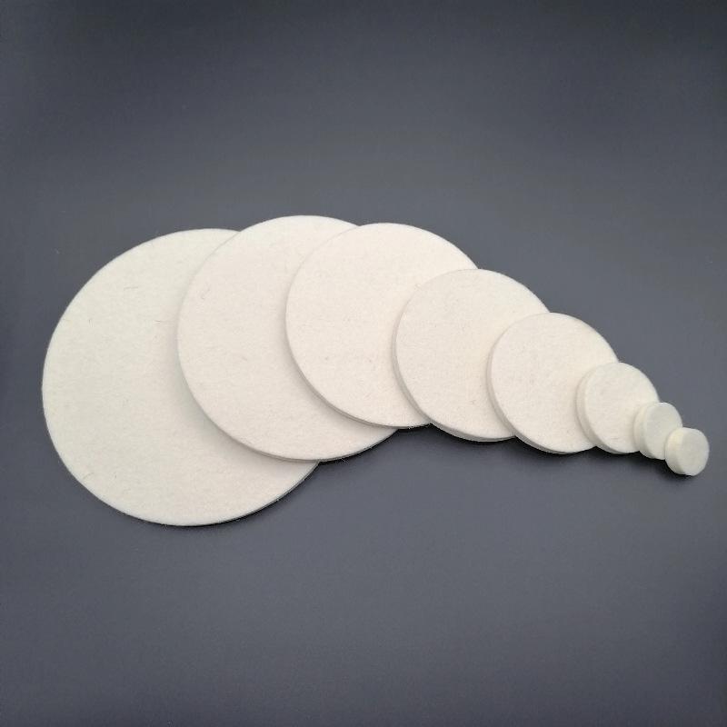 Self-Adhesive Wool Polishing Pad for Car Glass and Mirror Restoration