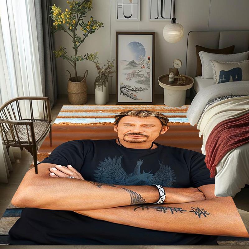 Johnny Lights Up Stage carpet printing Living room and bedroom mats Doormat Room Art
