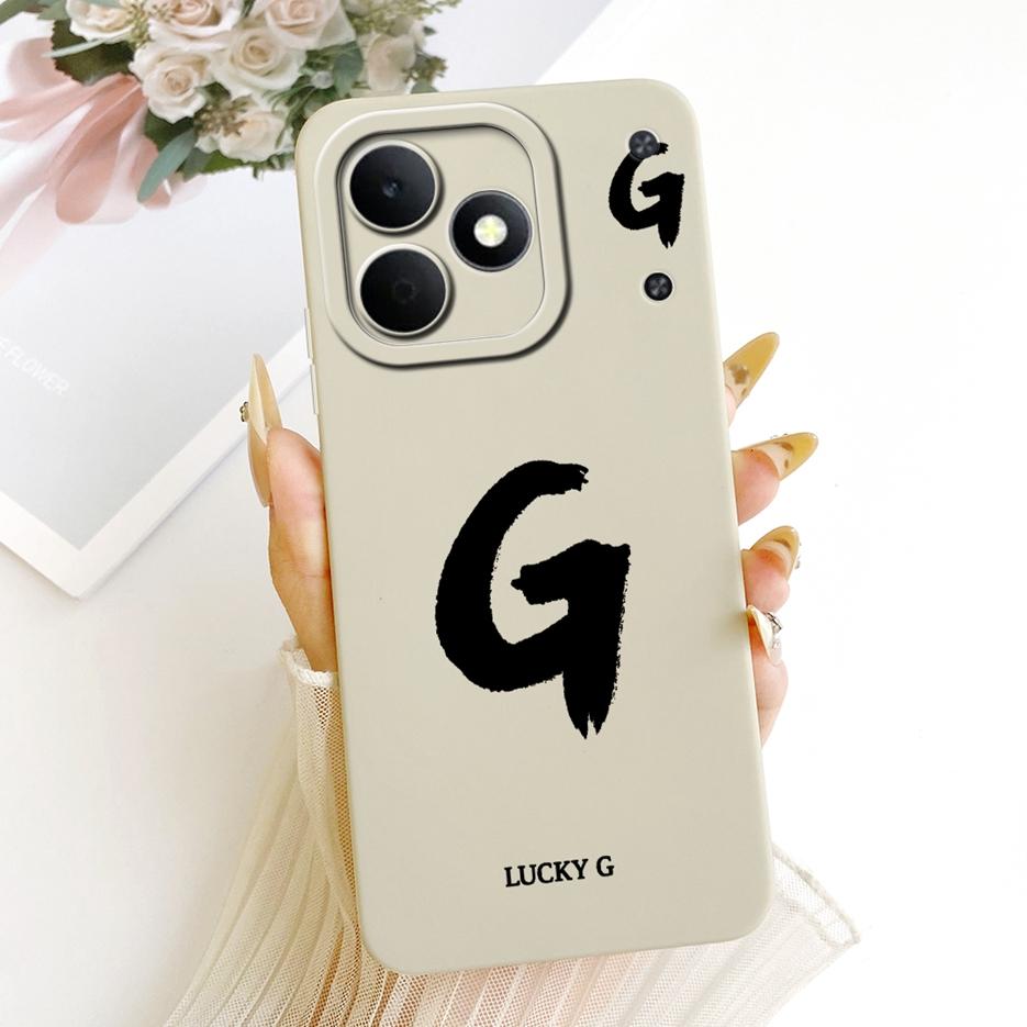 For Realme Note 80 Case RMX5388 Cute Lucky Letters Cover Shockproof Soft TPU Phone Case For Realme Note80 Note 80 4G Fundas Bags