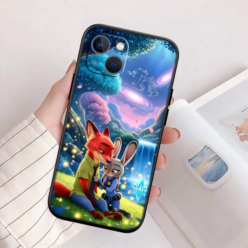 QE29 Zootopia Disney Phone Case for Samsung Galaxy A11 A12 A13 A15 A52S A53 A55 A56 A70 A71 A72 A73 F06 F16 F56 S10 Plus S10e