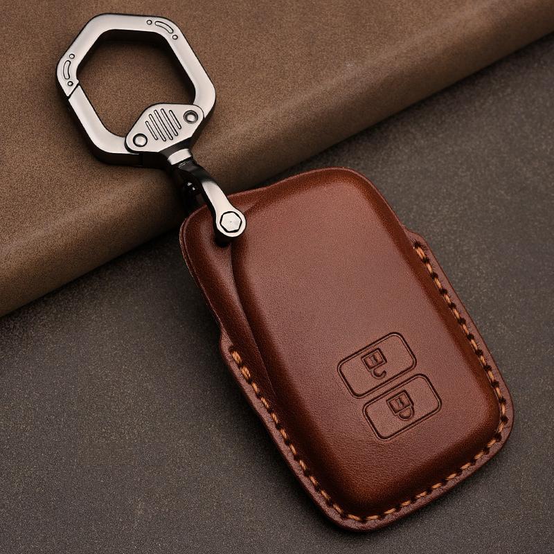 Leder-Fernschlüsselgehäuse-Abdeckungshalter für Lexus ES 300h 350 NX RX GS 250 350 RC 300 IS250 350 200t LS460 mit Schlüsselanhänger