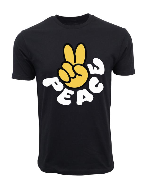 PEACE SYMBOL UNISEX ADULTS PREMIUM T-Shirt M