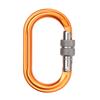 Rock Climbing Carabiner Light Weights Twist Carabiner Hook with Screwgate Spring Snap Keychains Clip Hook Buckle