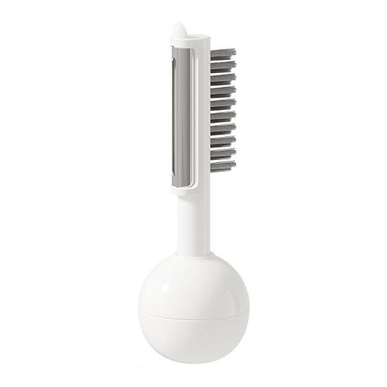 2 in 1 Standing Vegetable Peeler with Brush, Vertical Tumbler Peeler, Multifunctional Potato Apples Peeler, Kitchen Tool