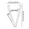 2 Pieces Body Caliper Tool for Fitness Accurate Skinfold Measuring Tools