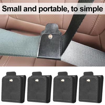 Car Seatbelt Adjuster Clips Shoulder Belt Protector Comfortable Vehicle Belt Clip Secure Stopper For Kids Car Interior Part B7M0