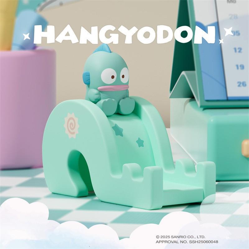 Sanrio Kuromi & My Melody Phone Holder: Cute Cartoon Desktop Ornament
