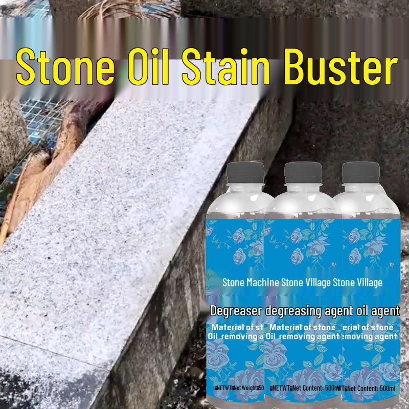 Granite & Stone Degreaser: Removes Cooking Oil, Floor Oil Stains, Outdoor Grime