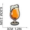 Carnival Beer Festival Embroidery Cloth Sticker Tide Play Decorative Patch Sticker Beer Cup Bag Decoration Embroidery Chapter Boy Ironing