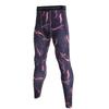 OEING Men's Quick-Dry Sports Compression Tights