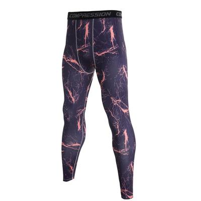 OEING Men's Quick-Dry Sports Compression Tights