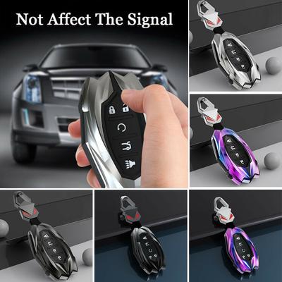 Metal Car Key Case Cover Shell For Chevrolet Camaro Malibu XL Cruze Trax Bolt EV