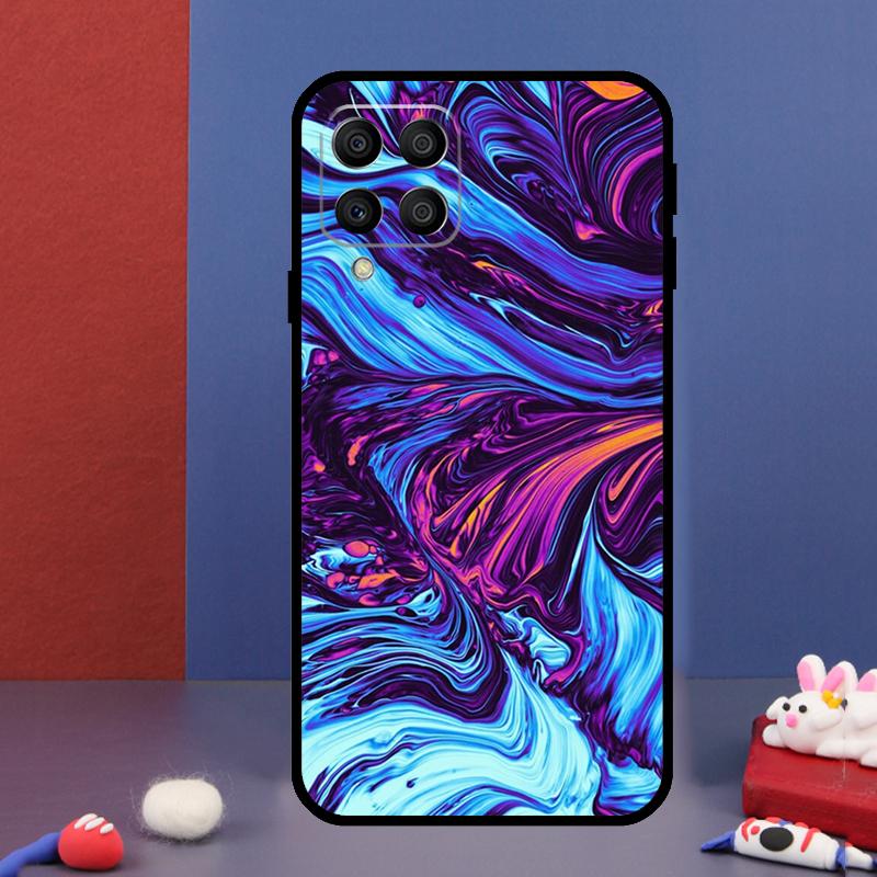 Psychedelic trippy abstract art For Samsung Galaxy M33 M13 M23 M53 M15 M55 M31 M51 M14 M34 M54 M20 M30s M32 M52 Phone Case