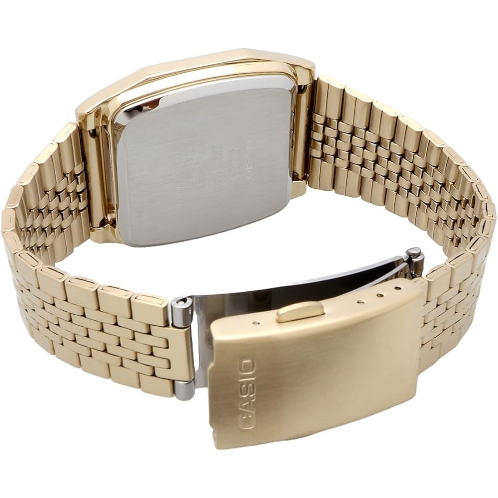 Casio Vintage Series A1100G-5 Unisex Digital Watch Gold Retro Design