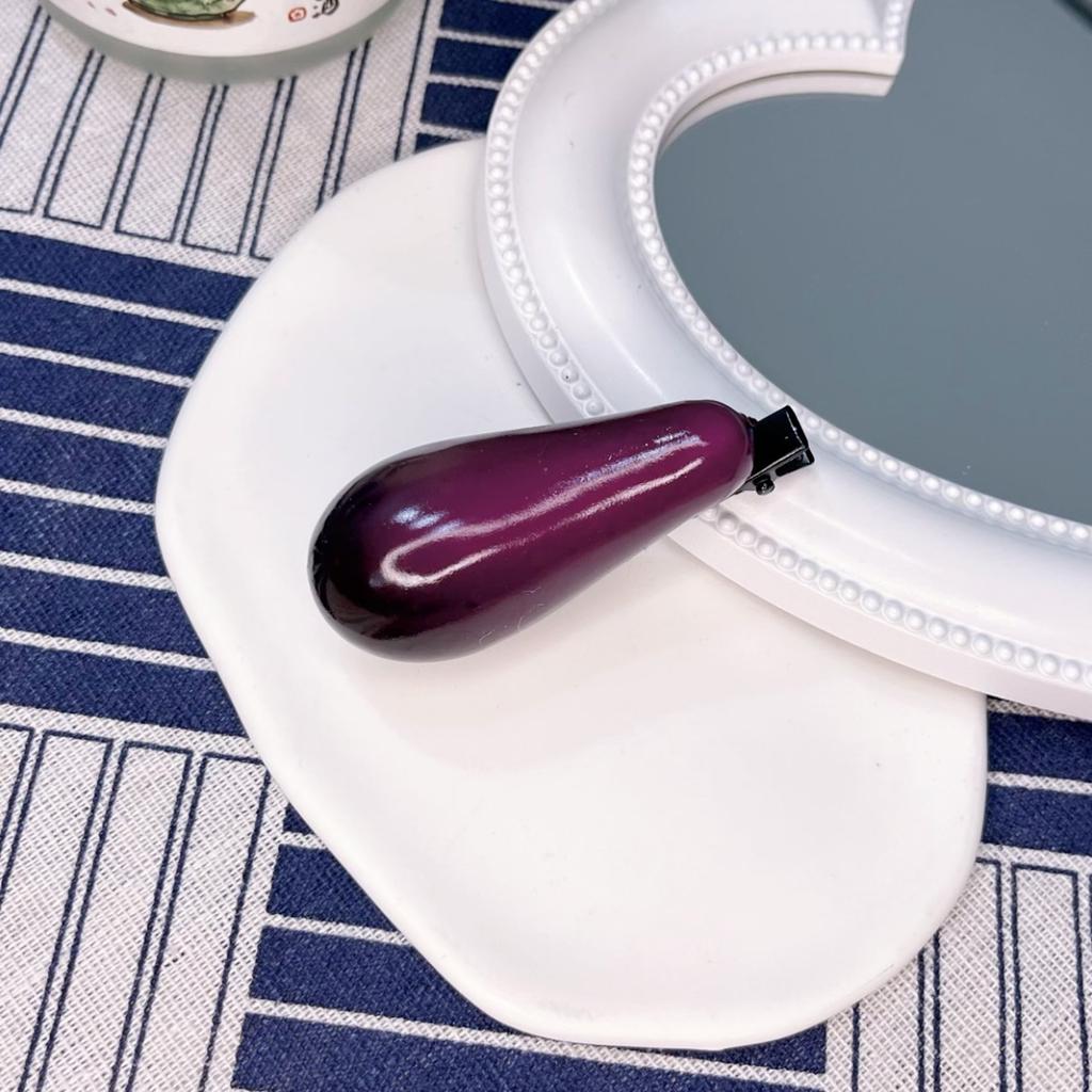 Eye Catching Faux Fruit Veggie Hair Accessories Hairdressing Tool For Fashion Enthusiasts Multiple Colors Available