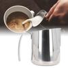 Clear Scale Coffee Steaming Pitcher Slant Spout Latte Art Pitcher  Cappuccino Making