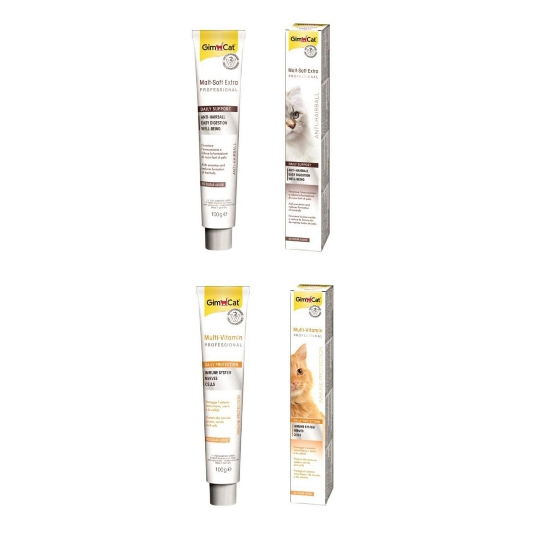

GimCat Malt Soft Extra 100 гр и Мультивитамин 100 гр в 2