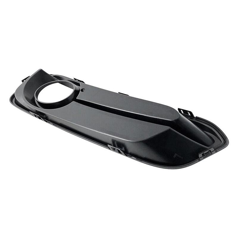 Car Front Bumper Lamp Bezel Fog Lights Frame Cover For BMW 1 Series F20 F21 LCI Sport 2015-2018 With Lamp Holes Black