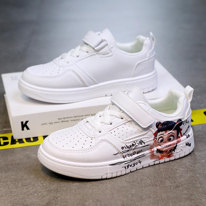Children Sneaker Boys Casual Shoes Flat Student Walking Shoes Non-slip Girl Lightweight Sports Tennis Footwear
