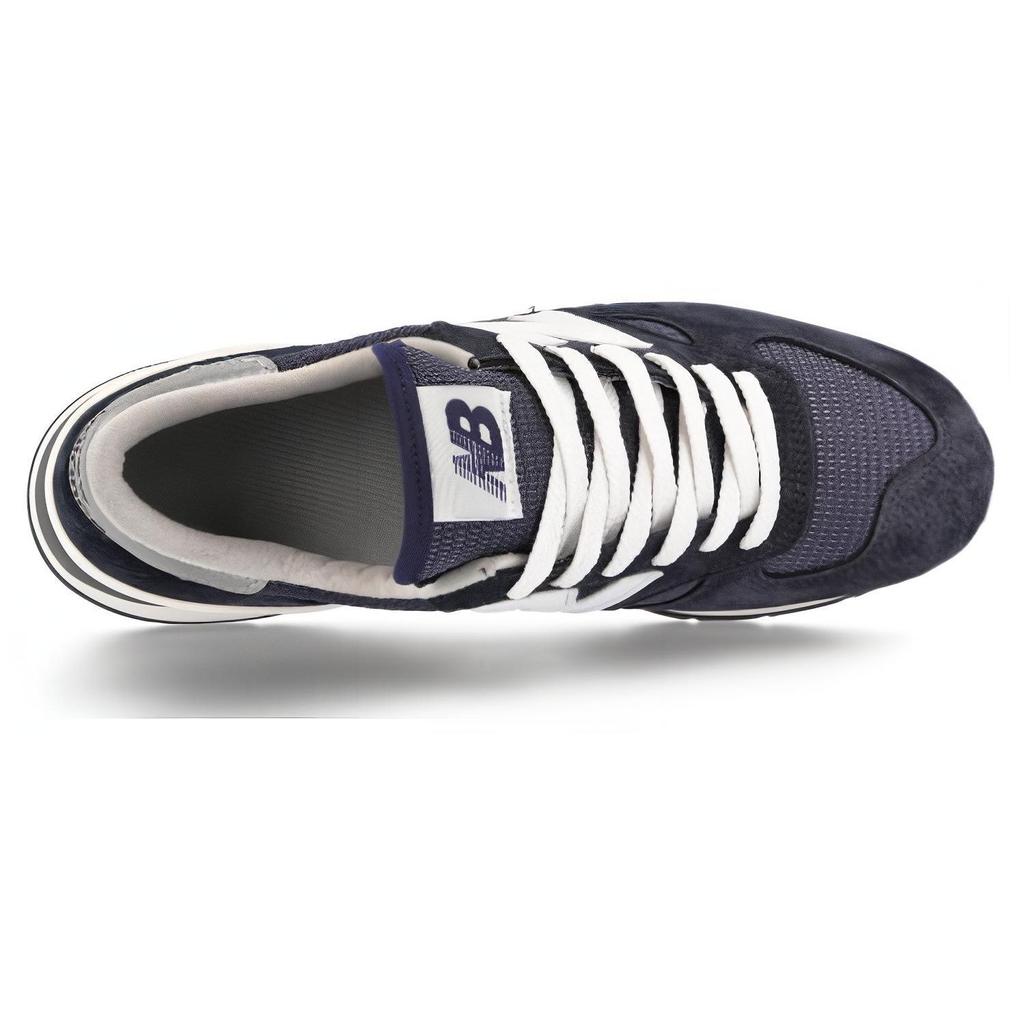 New Balance 990v1 Made in USA Navy White Unisex Sneakers Blue Grey M990NV1