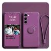 Silikonowy Pierścień Paska Etui na Telefon dla Samsung Galaxy S21 FE S25 S24 Ultra S23 S22 Plus A53 A14 A54 A34 A13 A32 A24 Pokrowiec Magnetyczny