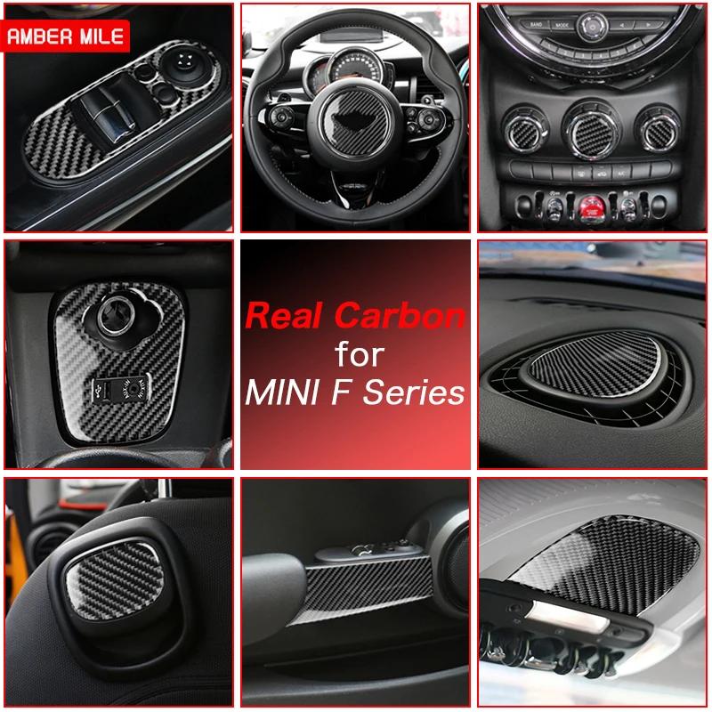 Schakelaar Cover Trim Kit in Koolstofvezelstijl voor Mini Cooper F54 F55 F56 F57 F60 JCW Countryman
