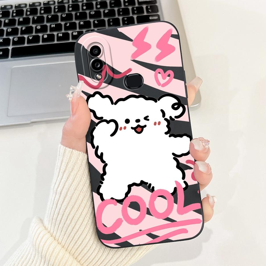 For Samsung Galaxy A10s Case SM-A105F Cute Dog Cartoon Cover Shockproof Phone Case For Samsung A10 A 20 s Galaxy A20 A20s Fundas