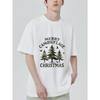 Camouflage Christmas T Shirt Black Merry Camouflage Christmas Tree Pattern for Holiday Season
