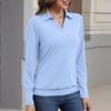 Women's Solid-color Fashionable Long-sleeved Top