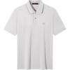 SEVEN Men's Silk Blend Jacquard Polo Shirt