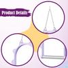 Parrot Swing Hanging Toy Chewing Perch Cage Accessory for Black Small Sized Birds Tiger