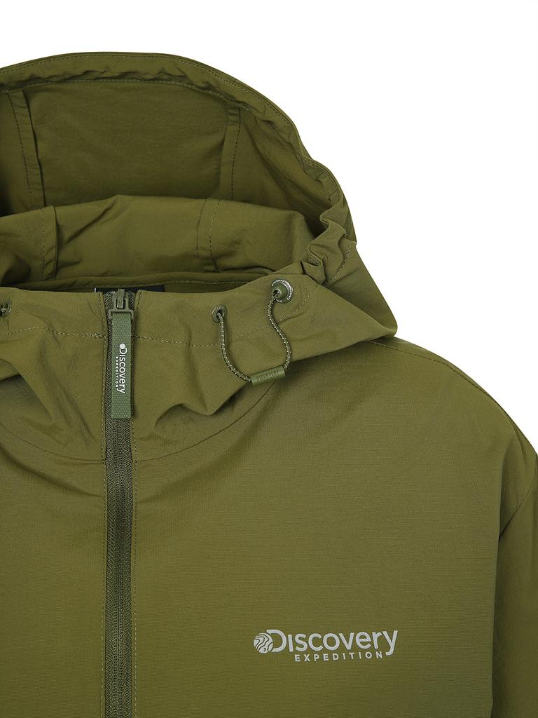DISCOVERY EXPEDITION Freshvent Women'S Polton Lightweight Hooded Woven Dress (D/Olive)