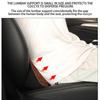 Car Headrest Pillow Adjustable Back Lumbar Pillow For Vehicle Softness Driving Headrest With Adjustable Strap For Cars Auto RVs