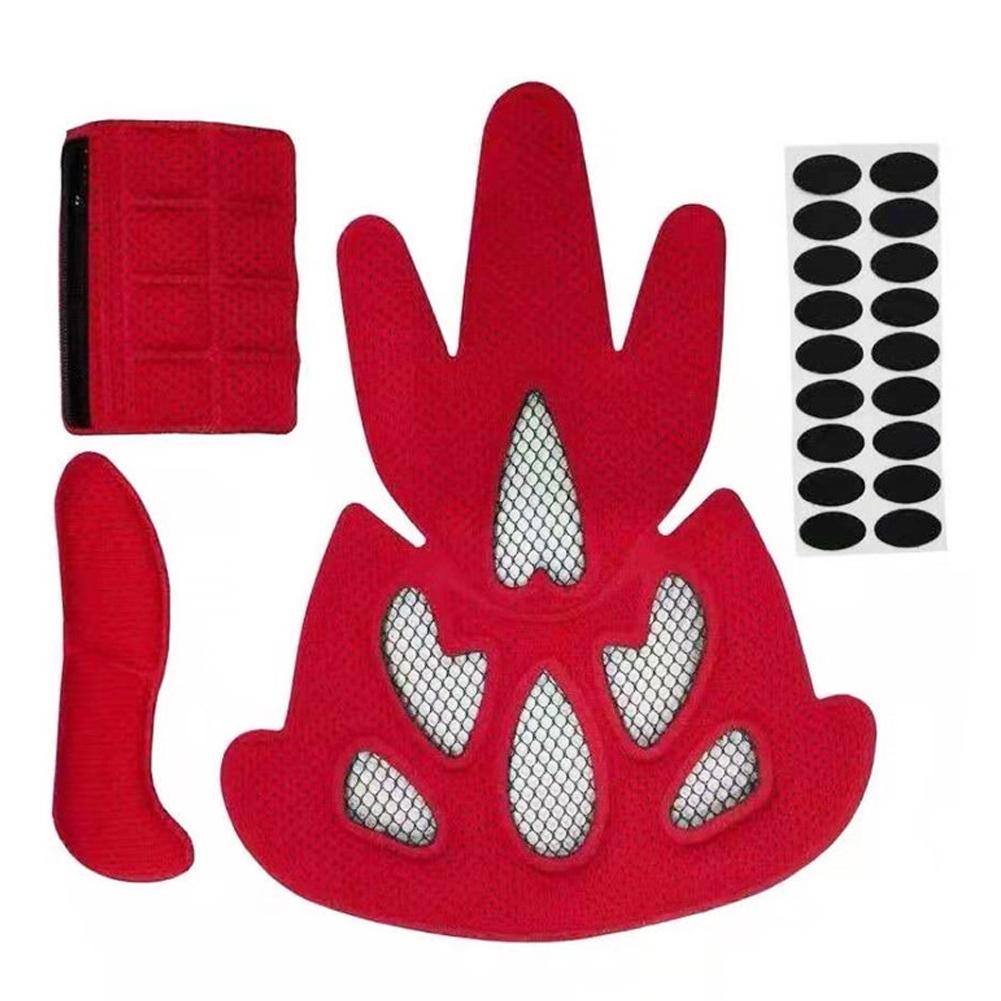 Uniwersalne Zestawy Wyściółki Kasku Motocyklowego Wymienne Uszczelnione Gąbki Zestaw Podkładek Piankowych do Kasku Rowerowego Akcesoria do Kasku Rowerowego