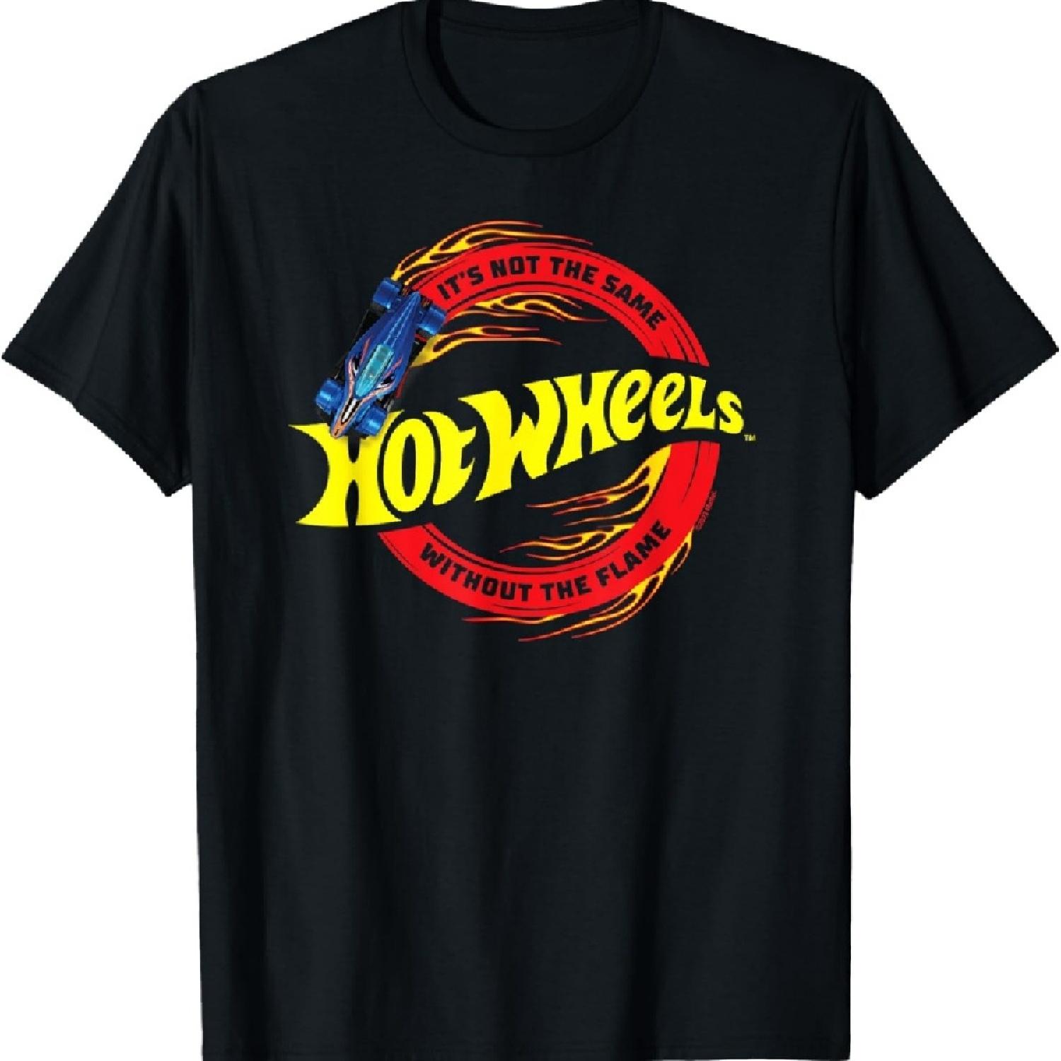

Hot Wheels - Это уже не то без пламени футболка XXXXXL чёрный