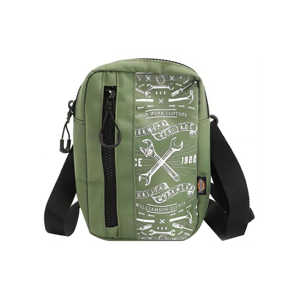 New Dickies Polyester Crossbody Bag Shoulder Bag Regular Unisex Green DK009613