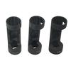 5 Pcs For Most European Vehicle 12 Point 18 19 21 22 24mm Nut Socket 1/2 Drive