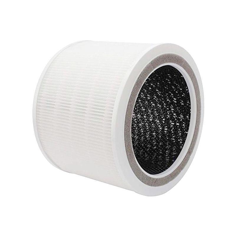 3-in-1 True HEPA H13 Replacement Filters Compatible with LEVOIT Core 200S Air Purifier, Core PM2.5  Air Purifier Filter