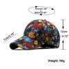 Bent-brimmed baseball cap women's fashion casual cap men's personality trendy hip-hop hat
