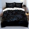 Elegant Floral Pattern Decor Set Soft Comfortable Duvet Cover Bedding Set Included 1*Duvet Cover & 2*Pillowcases, Gift