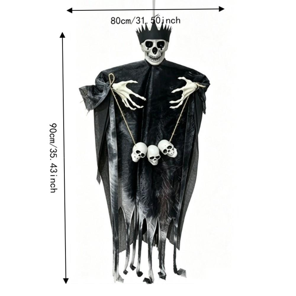 Skull Props Halloween Decoration Pendant Haunted House Decoration  Halloween Party
